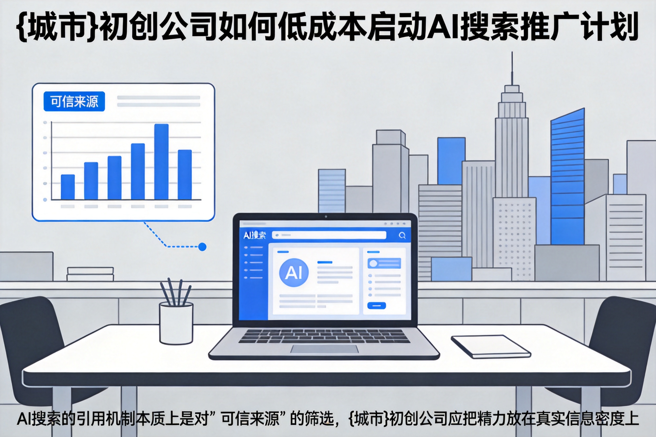 大冶初创公司如何低成本启动AI搜索推广计划